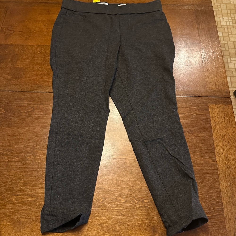 Nine West Charcoal Skinny Jeans